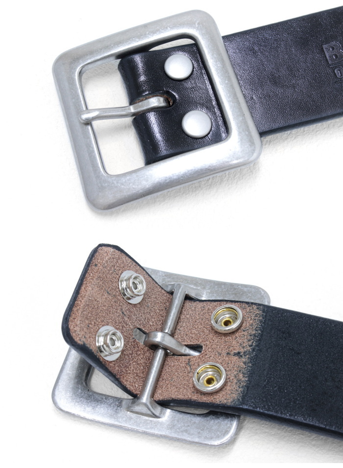 バーンズアウトフィッターズ BARNS OUTFITTERS 栃木レザー ギャリソンベルト LE-4342 メンズ レディース 日本製 40mm | BARNS OUTFITTERS | 04