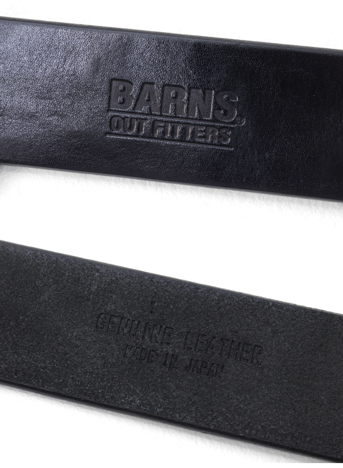 バーンズアウトフィッターズ BARNS OUTFITTERS 栃木レザー ギャリソンベルト LE-4342 メンズ レディース 日本製 40mm | BARNS OUTFITTERS | 05