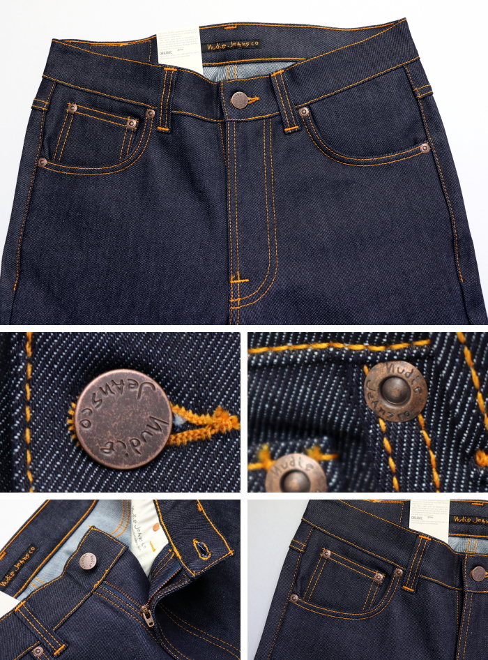 ヌーディージーンズ NUDIE JEANS タイトフィット LEAN DEAN リーンディーン メンズ イタリア製 レングス30 DRY 16  DIPS(498) テーパード