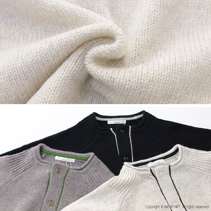 レイトリー LAITERIE ヘリテッジニットカーディガン LK24404 トップス 無地 配色 バイカラー 羽織 レディース /返品・交換不可/SALE セール | LAITERIE | 11