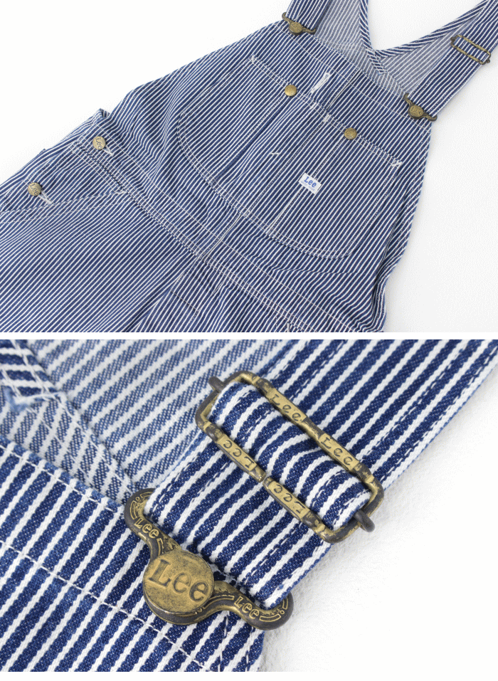 リー Lee ヒッコリーストライプ オーバーオールパンツ LM7254-2104 メンズ DUNGAREES 2025春夏 | Lee | 04