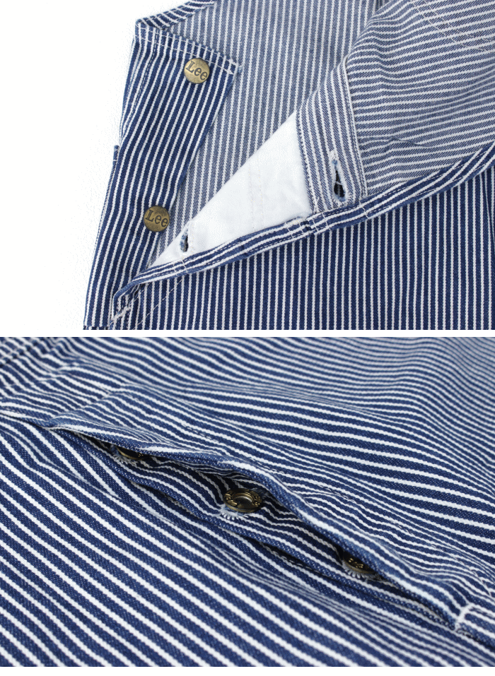 リー Lee ヒッコリーストライプ オーバーオールパンツ LM7254-2104 メンズ DUNGAREES 2025春夏 | Lee | 05