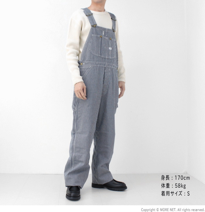 Lee（リー） ヒッコリーストライプ オーバーオールパンツ LM7254-2104