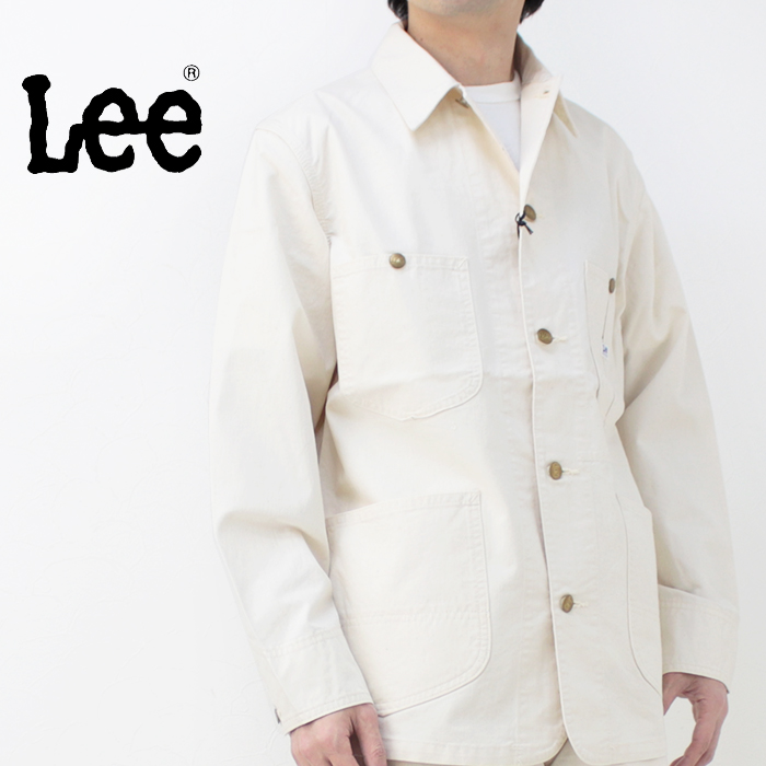 リー Lee ロコジャケット カバーオール LT0659-324 メンズ アイボリー DUNGARE...