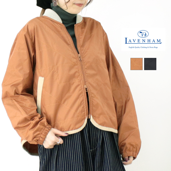 ラベンハム LAVENHAM アンワディッドボンバージャケット ウィメンズ LV11125 イギリス製 キルト ブルゾン ライトアウター 羽織 レディース 2025春夏 | LAVENHAM