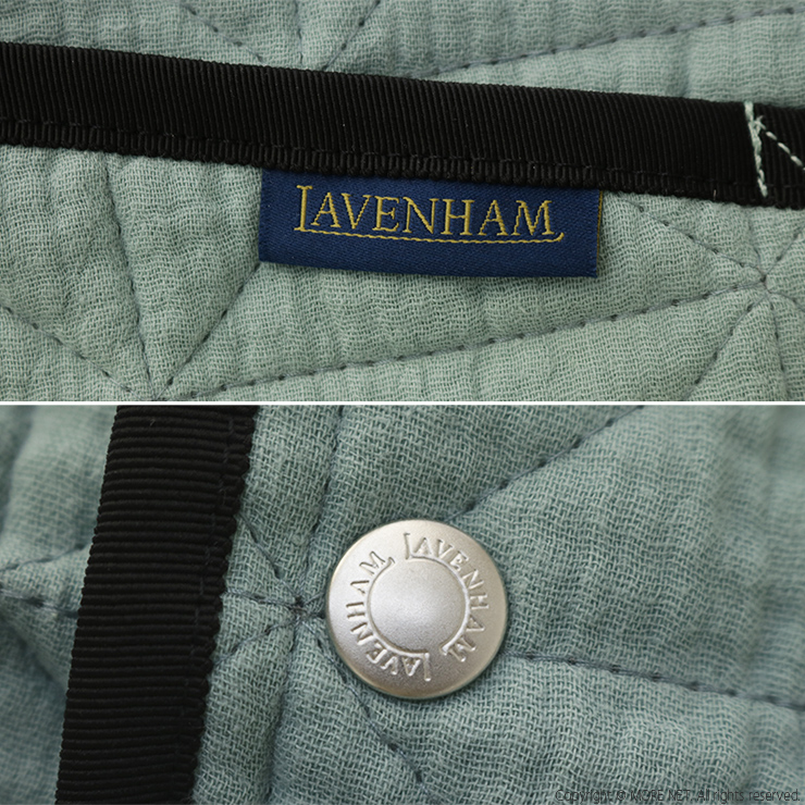 SALE セール/ラベンハム LAVENHAM クロスダイアモンドクロップドソーンハム LV5131 正規代理店商品 ベスト キルティング レディース /返品・交換不可 LAVENHAM SALE セール/ラベンハム クロスダイアモンドクロップド