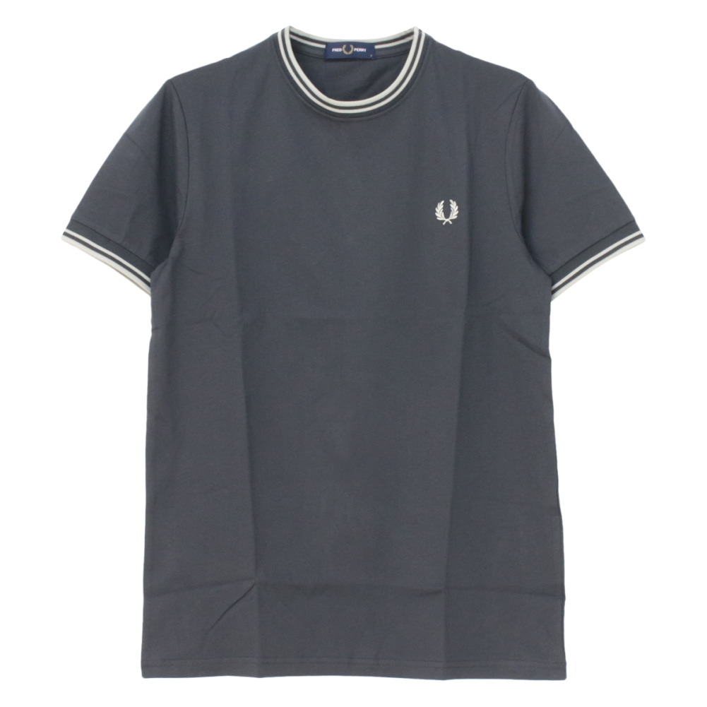 即発 フレッドペリー ツインティップライン Tシャツ M1588 半袖 FRED PERRY フレッドペリー ツインティップラインTシャツ M1588
