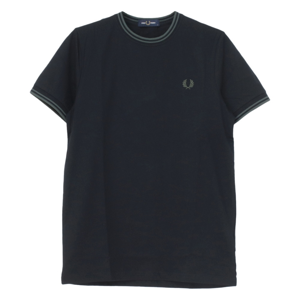 1-3日着/追跡【即発】FRED PERRY TWIN TIPPED Tシャツ M1588 FRED PERRY フレッドペリー Tシャツ 半袖 メンズ ツイン
