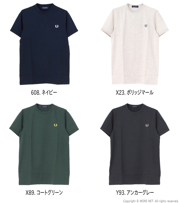 FRED PERRY（フレッドペリー） ワンポイントロゴ刺繍Tシャツ M3519