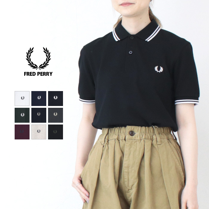 フレッドペリー FRED PERRY ツインティップラインポロシャツ The FRED PERRY SHIRT M3600 トップス 半袖 ロゴ 刺繍 メンズ レディース 男女兼用 2025春夏 爆買 | FRED PERRY
