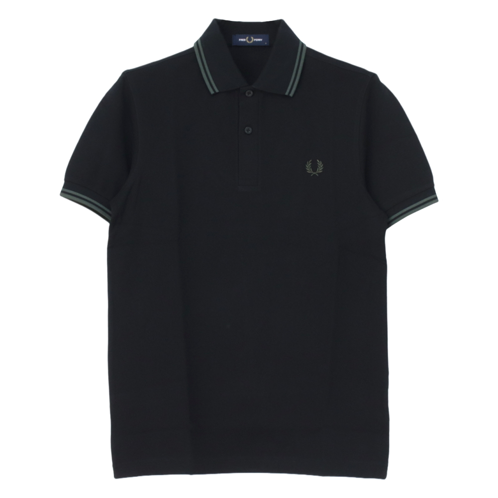 フレッドペリー FRED PERRY ツインティップラインポロシャツ M3600 メンズ ワンポイント ピケ 2025春夏 | FRED PERRY | 09