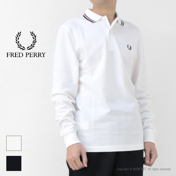 FRED PERRY メンズポロシャツ（袖タイプ：長袖）の商品一覧｜トップス