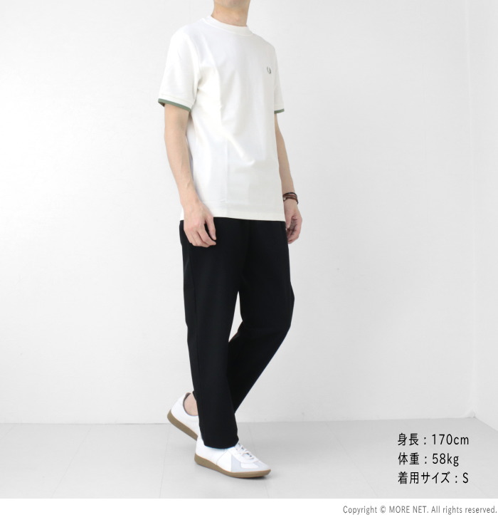 フレッドペリー FRED PERRY ティップライン ピケTシャツ M4654 メンズ 鹿の子 半袖 ワンポイント刺繍 2025春夏 爆買 | FRED PERRY | 11