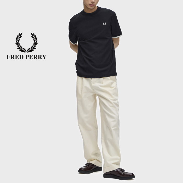 フレッドペリー FRED PERRY ティップライン ピケTシャツ M4654 メンズ 鹿の子 半袖 ワンポイント刺繍 2025春夏 爆買 | FRED PERRY | 04