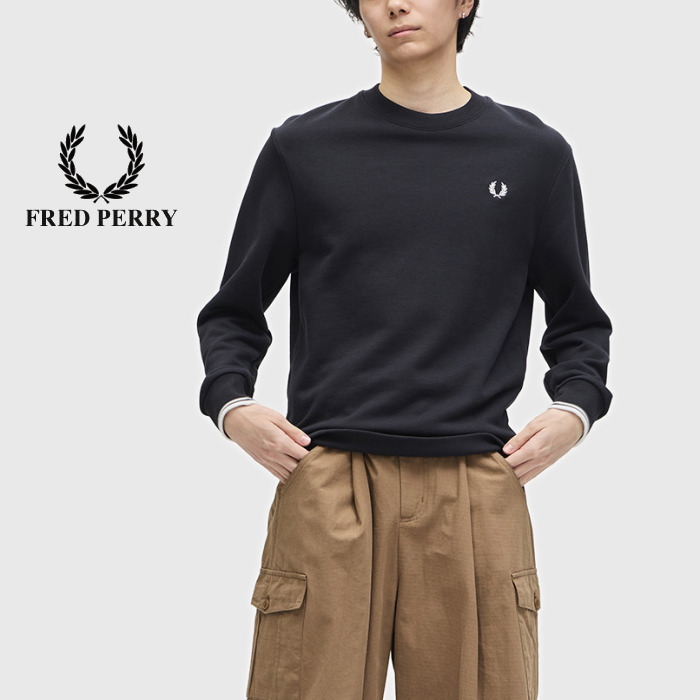 FRED PERRY フレッドペリー クルーネックスウェット M7535