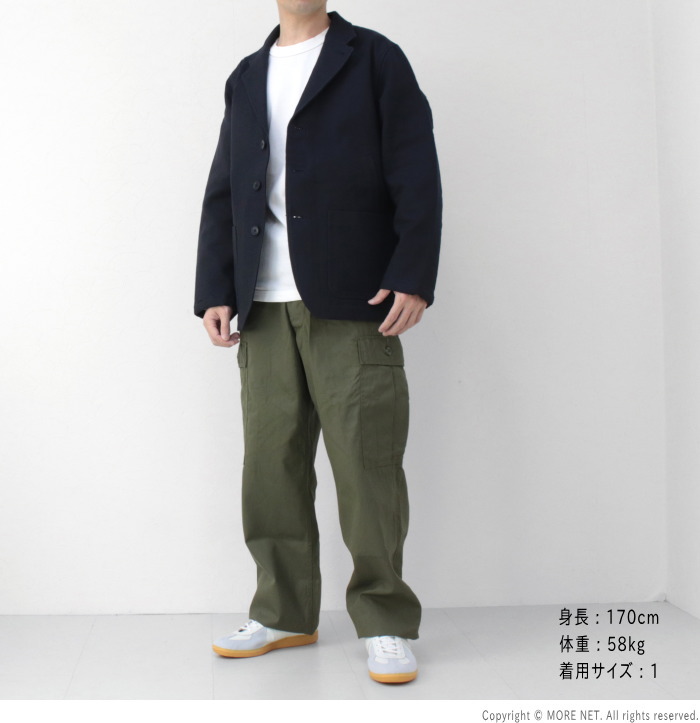 マニュアルアルファベット Manual Alphabet コットンウール 3Bジャケット MA-J-380 メンズ 日本製 ミリタリー /返品・交換不可/SALE セール | MANUAL ALPHABET | 11