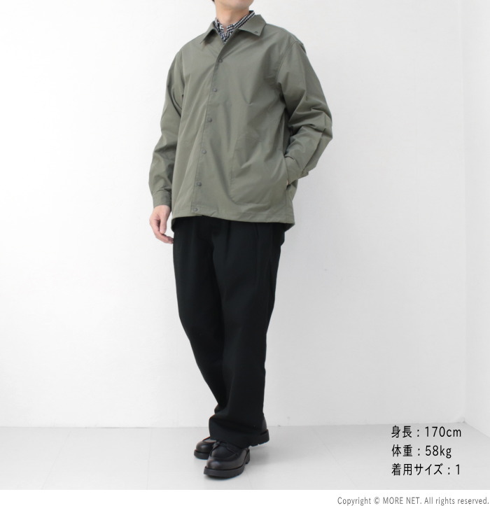 マニュアルアルファベット Manual Alphabet ウェザークロス スピンドルシャツ MA-S-752 メンズ 日本製 ジャケット コーチ /返品・交換不可/SALE セール | MANUAL ALPHABET | 09
