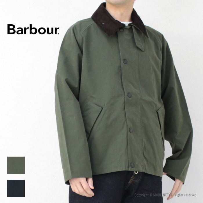 バブアー BARBOUR ピーチスキン TRANSPORT ショートレングスブルゾン MCA0931 メンズ レディース トランスポート 2025春夏 | Barbour