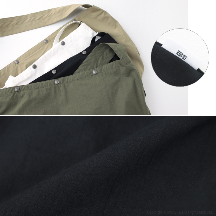 カーキ KHA:KI ショルダーサック2.0/SHOULDER SACK 2.0 MIL24HBG3036 日本製 鞄 バッグ 斜め掛け レディース メンズ | kha:ki | 11
