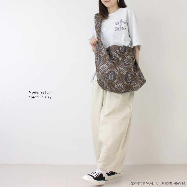 kha:ki カーキ KHA:KI ショルダーサック2.0 ペイズリー/SHOULDER