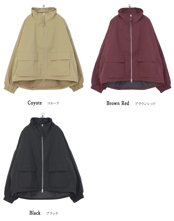 ジャケット・アウター ki kha:ki（カーキ） スタンドカラージャケット/STAND COLLAR JACKET