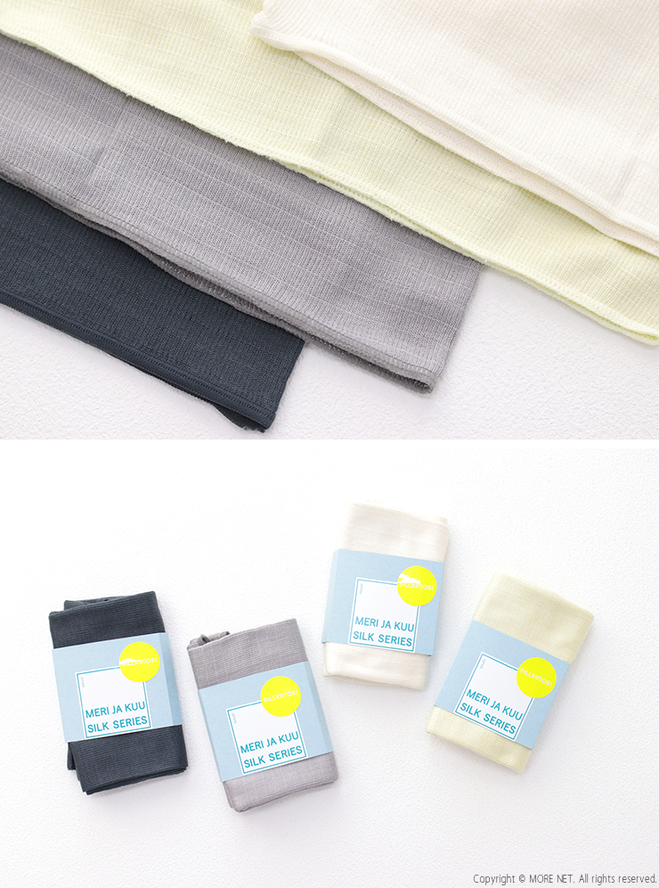 メリヤクー meri ja kuu シルクロング腹巻 mj-Bb-LS2/mj-Bb-LS4 日本製 丸胴 レディース 2025秋冬 [返品交換不可]