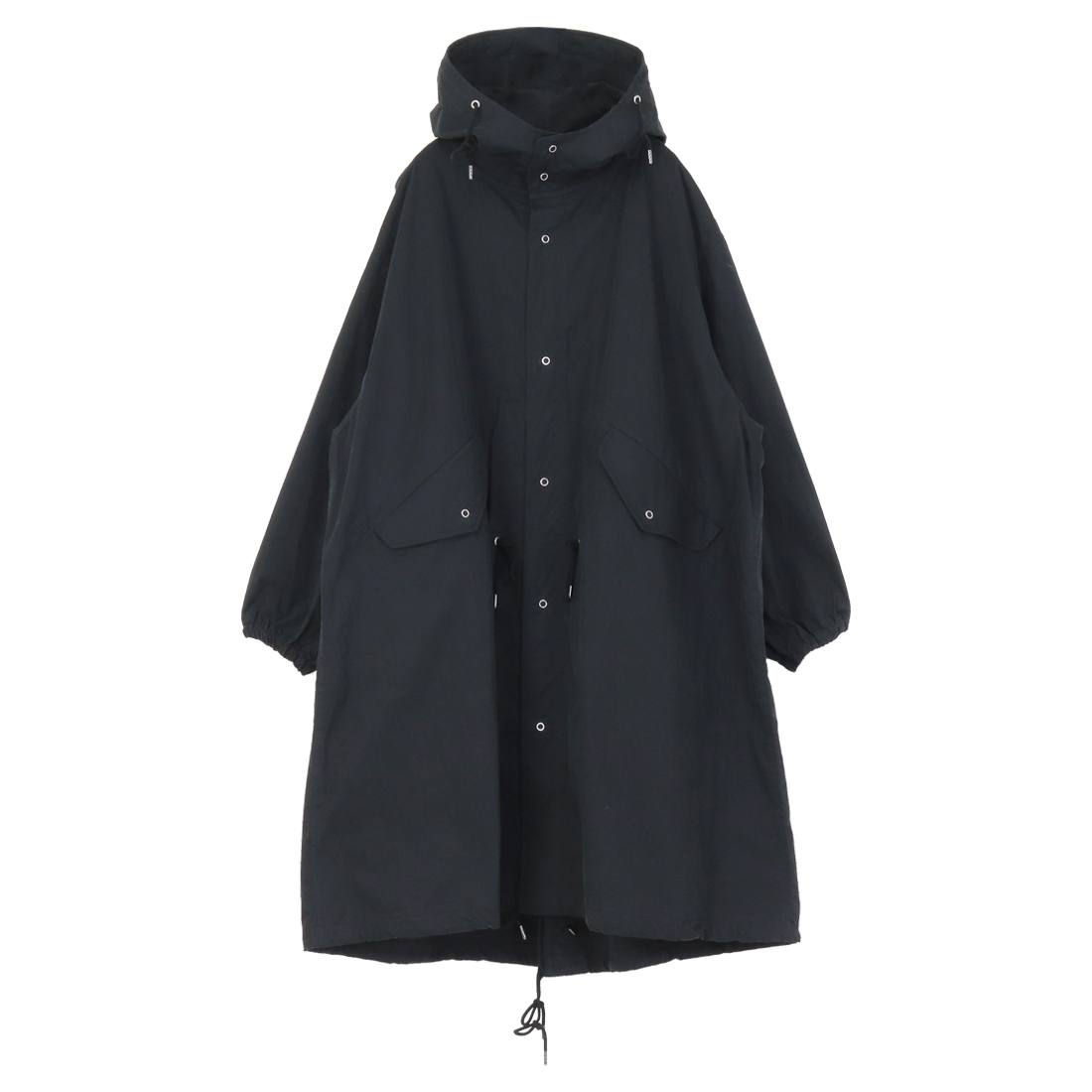 マノン MANON ジャージービッグロングコート MANON】24AW MNN-CT-046 JERSEY BIG COAT ジャージービッグロング