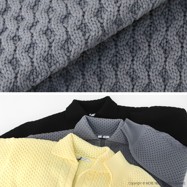 マノン MANON スキッパーケーブルニット/SKIPPER CABLE KNIT MNN-KT-033 トップス 無地 ショート丈 ワイド レディース /返品・交換不可/SALE セール | MANON | 12