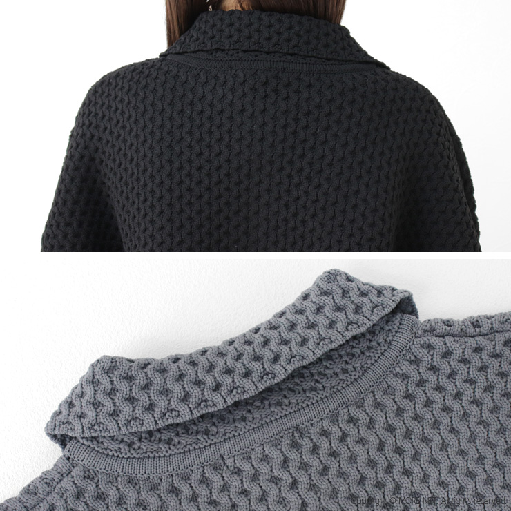 マノン MANON スキッパーケーブルニット/SKIPPER CABLE KNIT MNN-KT-033 トップス 無地 ショート丈 ワイド レディース /返品・交換不可/SALE セール | MANON | 11