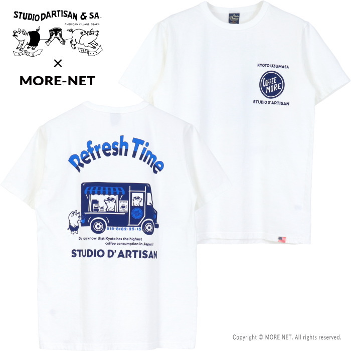 �X�e���f�B�I�E�_���`�U�� STUDIO D'ARTISAN ���A�ʒ� �v�����gT�V���c MO-003 �����Y ���f�B�[�X ���{�� ���� Refresh Time 2026�t��