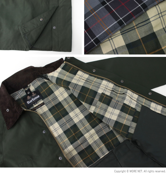 バブアー BARBOUR 2レイヤーブルゾン BEDALE(ビデイル) 242MSP0107 メンズ ノンワックス レギュラーフィット /返品・交換不可/SALE セール | Barbour | 06