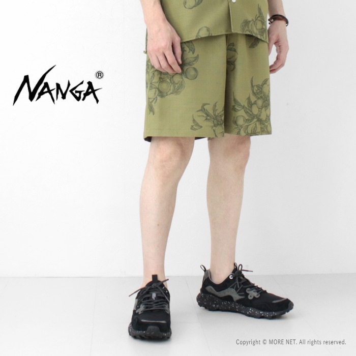 ナンガ NANGA サルーショーツ N2500-1E601C メンズ ショートパンツ 総柄 花柄 2025春夏｜モアネット casual select