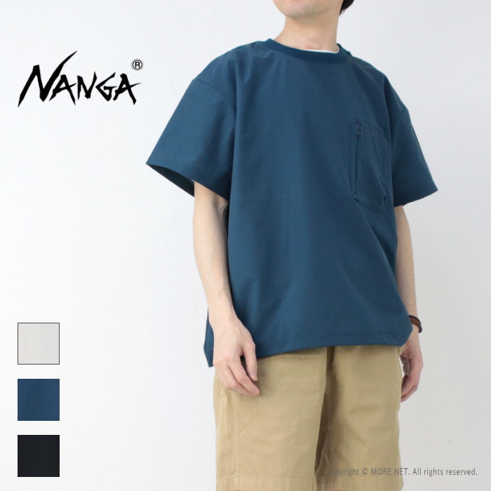 ナンガ NANGA ドットエア コンフィーTシャツ N2500-1J300A メンズ レディース 半袖 DotAir 2025春夏 | NANGA