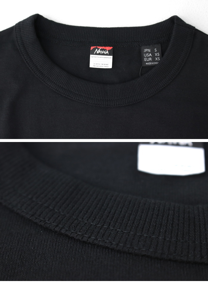 ナンガ NANGA エコハイブリッド スリーブロゴTシャツ N2500-1L030A メンズ 長袖 2025春夏 | NANGA | 04