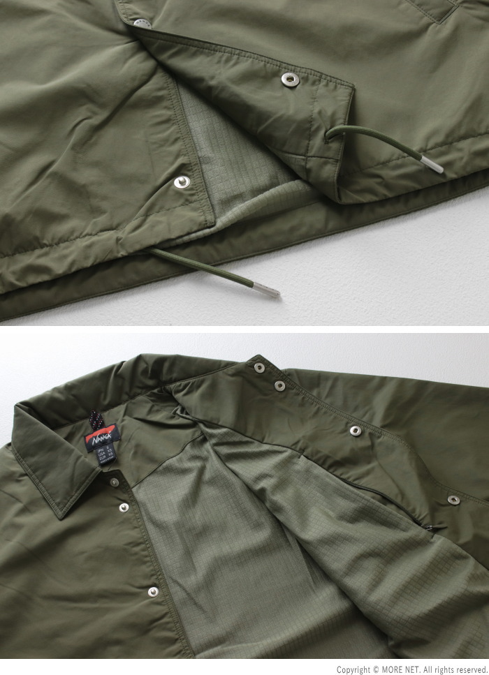 NANGA（ナンガ） ウォームコーチジャケット N2530-1A006A メンズ 撥水