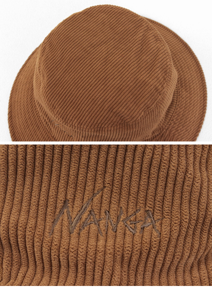 ナンガ NANGA コーデュロイ バケットハット N2532-3B054Z メンズ レディース SOLOTEXR | NANGA | 05