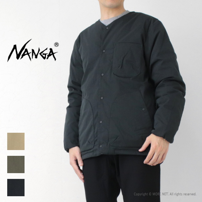 ナンガ NANGA ヒノックリップストップ インナーダウンカーディガン ND2441-1M300 メンズ ジャケット HINOC | NANGA
