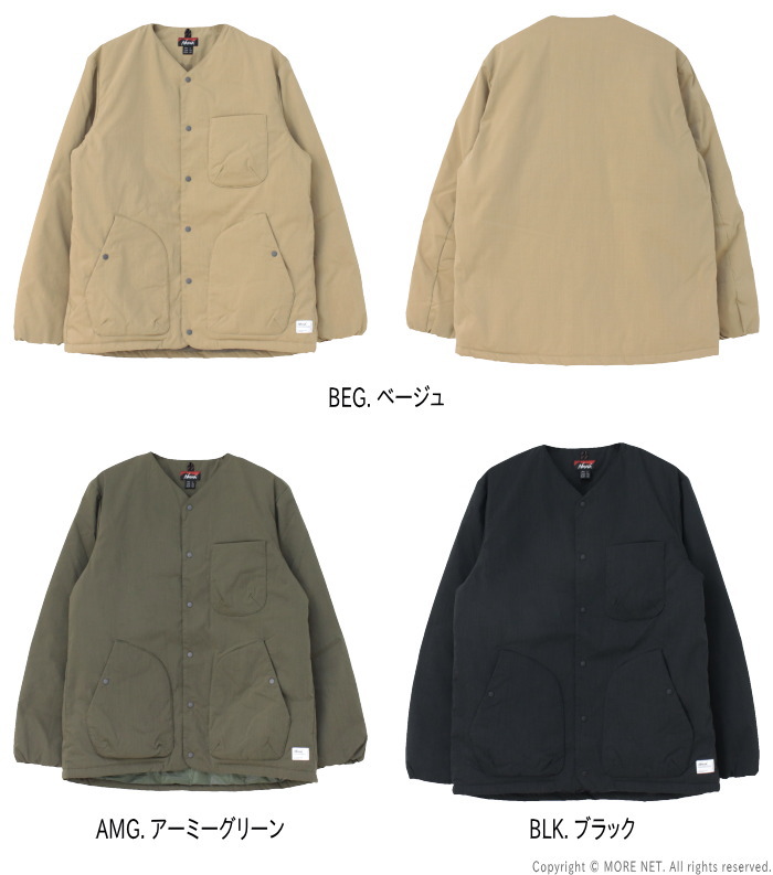 ナンガ NANGA ヒノックリップストップ インナーダウンカーディガン ND2441-1M300 メンズ ジャケット HINOC | NANGA | 04