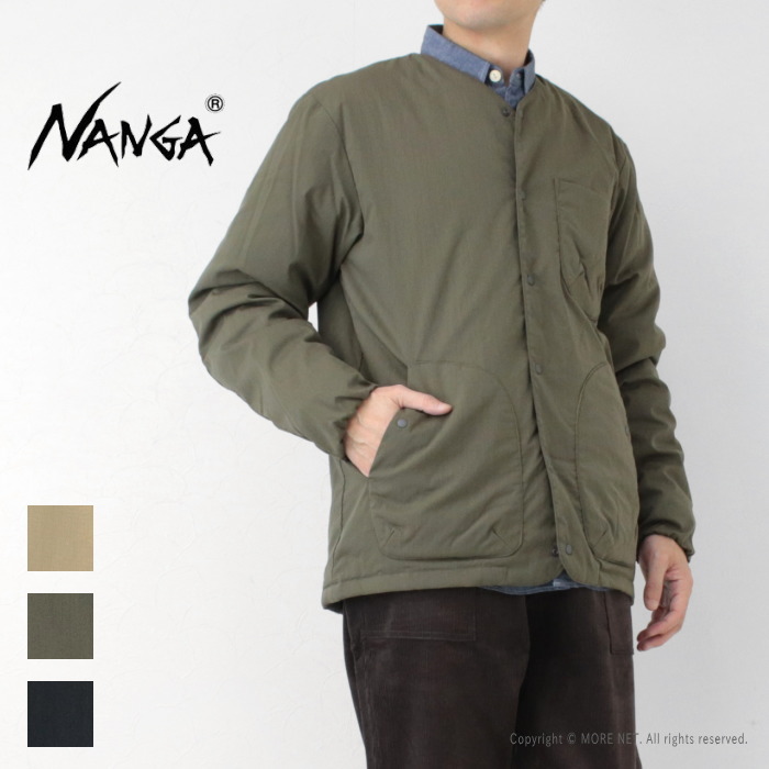 ナンガ NANGA ヒノックリップストップ インナーダウンカーディガン ND2441-1M300 メンズ ジャケット HINOC | NANGA | 02