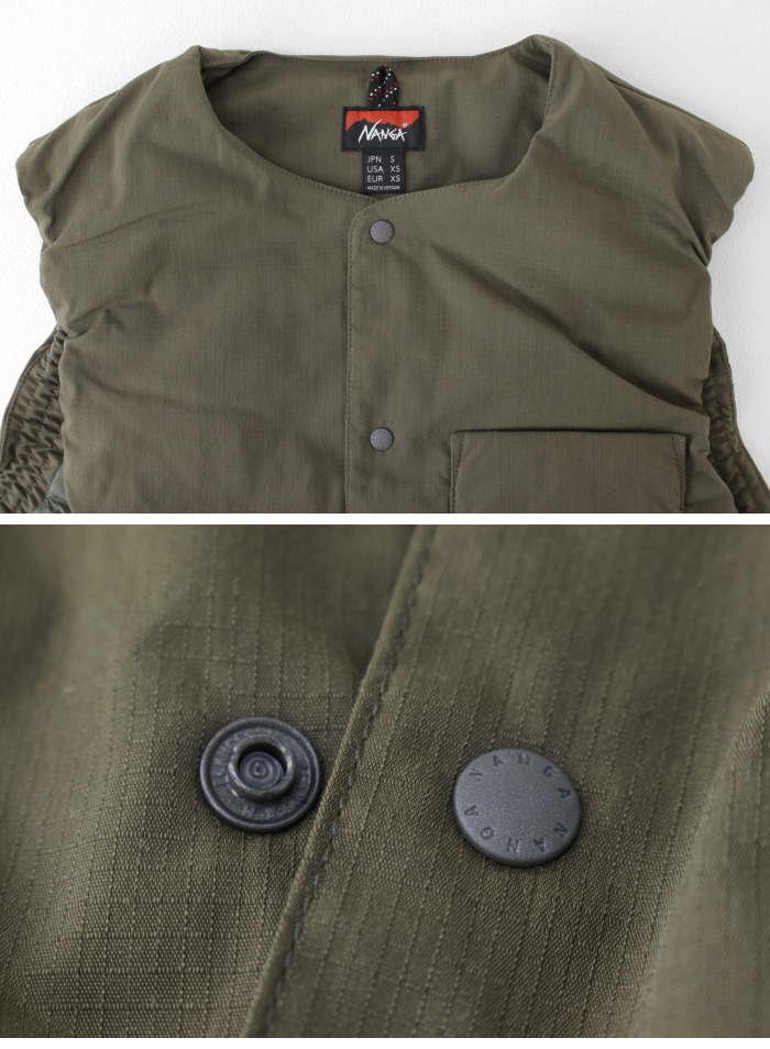 zicockwest ナンガ NANGA ヒノックリップストップ インナーダウン