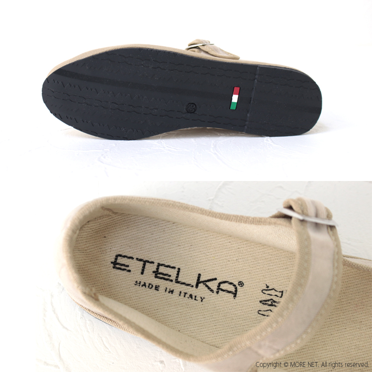 エテルカ ETELKA ワンストラップシューズ NETL2401 レディース フラット ぺたんこ 無地 靴 /返品・交換不可/SALE セール |  | 10