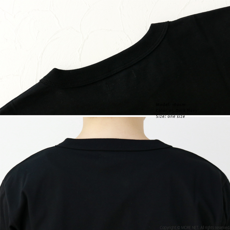 アーメン ARMEN コットンジャージークルーネックショートスリーブTシャツ NFA1401 シンプル 無地 半袖 レディース | ARMEN | 12