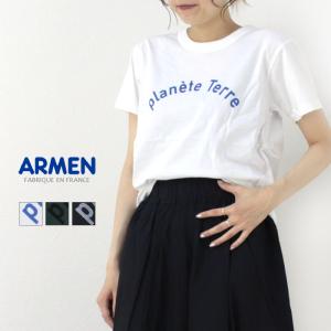 アーメン ARMEN 4.4oz プリントクルーネック半袖Tシャツ NFA1401P39 2024春...