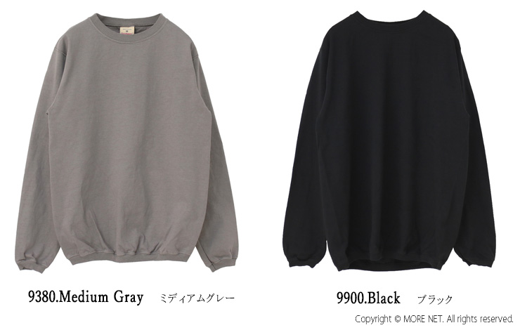 グッドウェア GOODWEAR コットンクルーネック長袖リブTシャツ NGW9951 正規代理店商品 USAコットン アメリカ製 レディース | Goodwear | 08