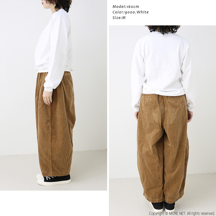グッドウェア GOODWEAR コットンクルーネック長袖リブTシャツ NGW9951 正規代理店商品 USAコットン アメリカ製 レディース | Goodwear | 10