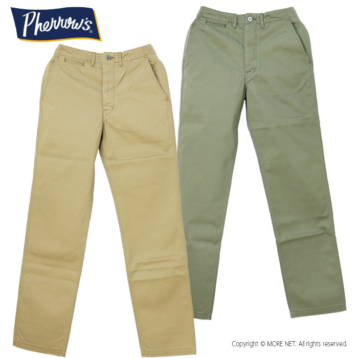 Pherrow's フェローズ チノパン 新品未使用 size32 Pherrow's フェローズ PHERROW'S M-41 チノパン アーミー