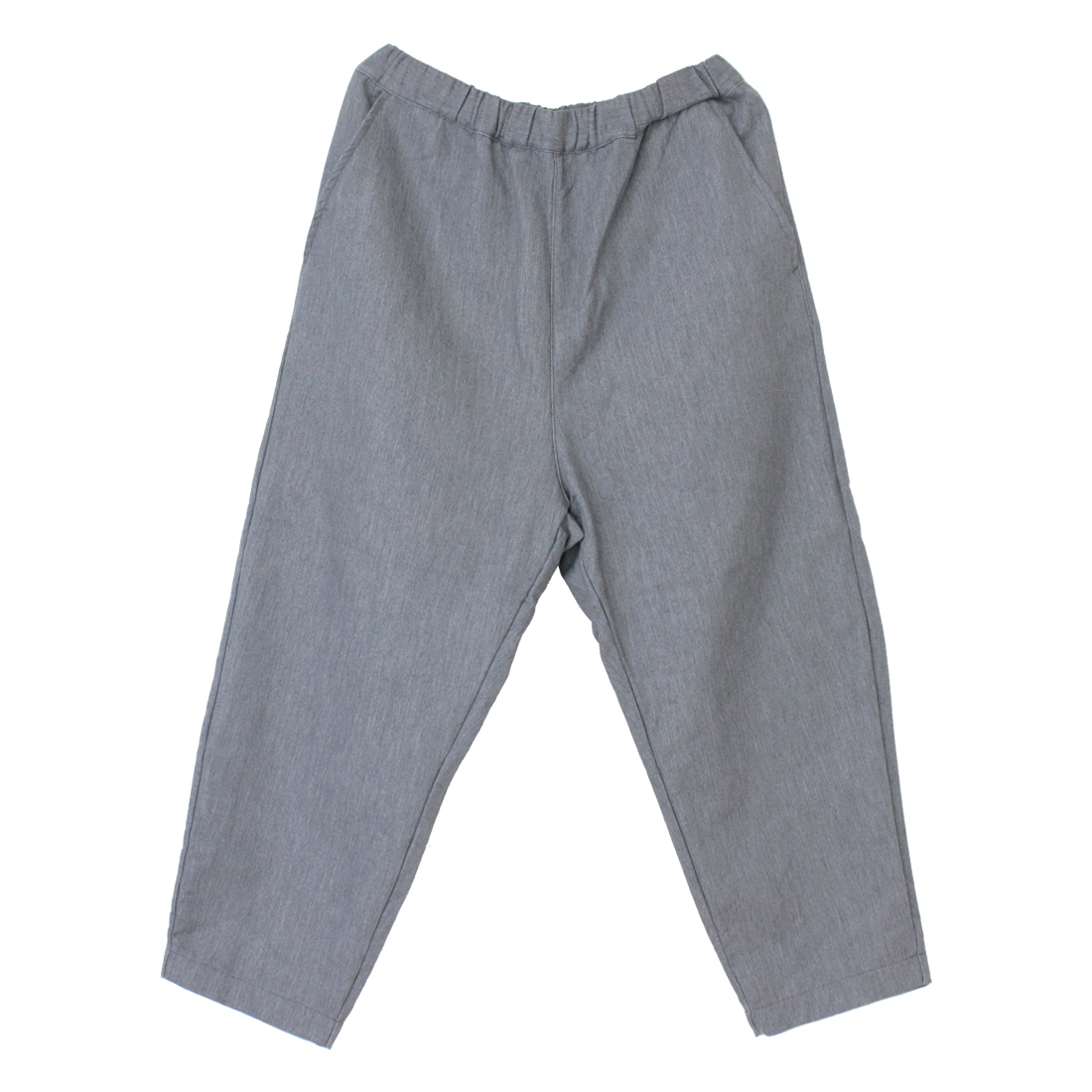 プリット prit ニットデニムスロウパンツ P70603 日本製 ワイド テーパード ウエストゴム レディース 2025秋冬 裾直し対象外 | prit | 01