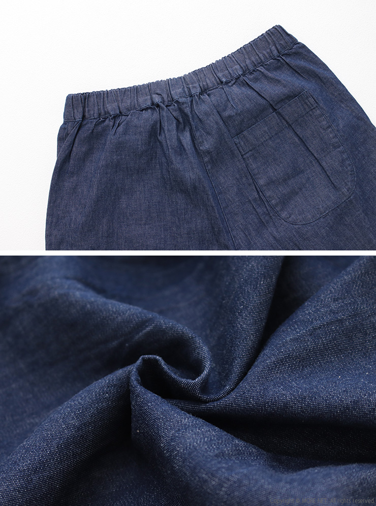 prit（プリット） prit 6ozデニムワンタックテーパードパンツ P70632