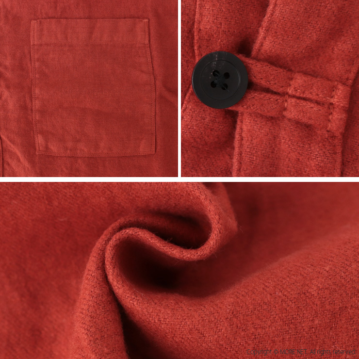 プリスティン◯コットンリネン平織はビッグシャツ コットンリネン 平織ビッグシャツ / オーガニックコットン – PRISTINE