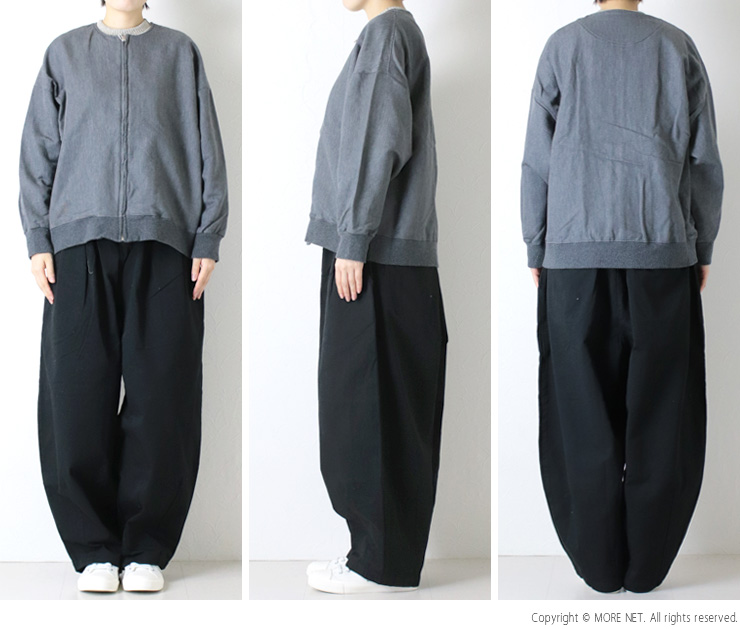 prit（プリット） ニットデニムZIPブルゾン P80602 アウター